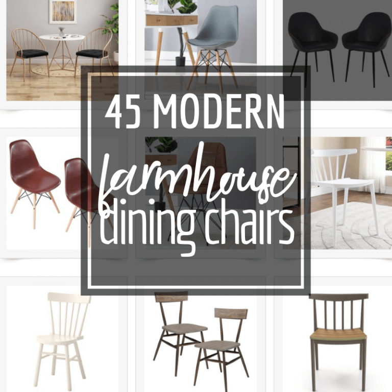 The Best Collection of Modern Farmhouse Dining Chairs