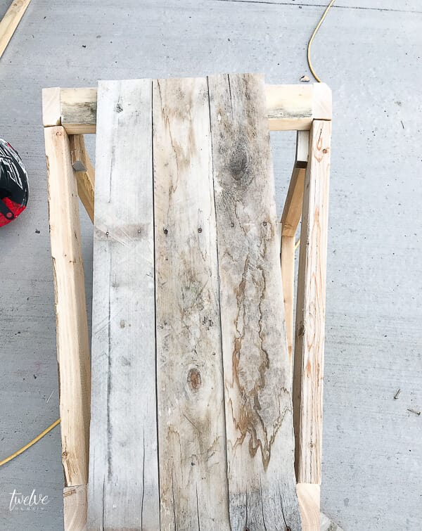 How to make large pallet planter boxes