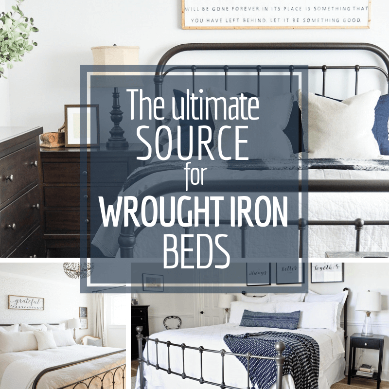 The ultimate guide to wrought iron beds!  Want some inspiration, we've got it!  Want to shop for afforadable metal beds?  We have that too!