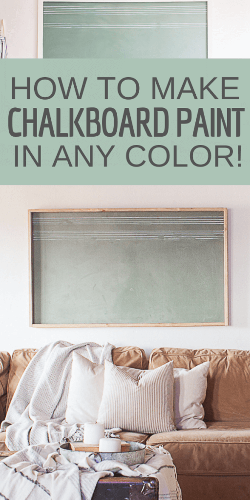 How To Mix Chalkboard Paint in Any Color - A Beautiful Mess