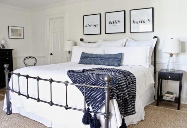 Wrought iron bed envy!