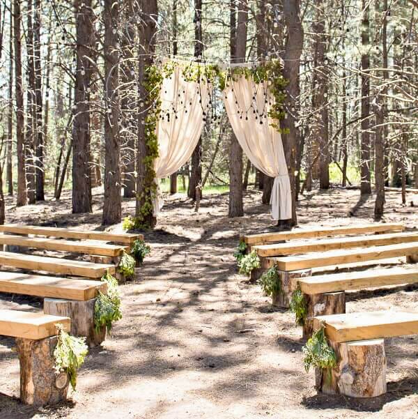 Outdoor wedding ceremony ideas