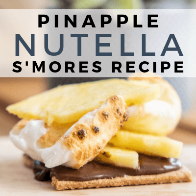Pineapple Nutella S’mores Treats