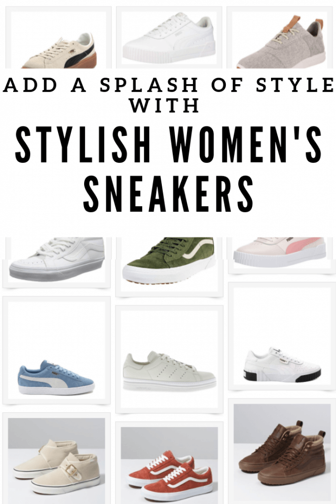 Check out these swoon worthy women's sneakers, just perfect for the busy mom running around all day.  They are stylish and comfortable!