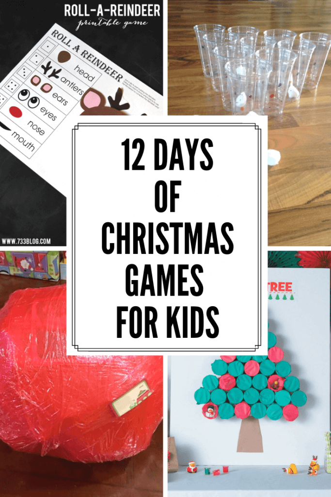 Check out this fun collection of Christmas games for kids!  These are perfect for your next Christmas party, lazy winter day at home, or even a winter themed birthday party!