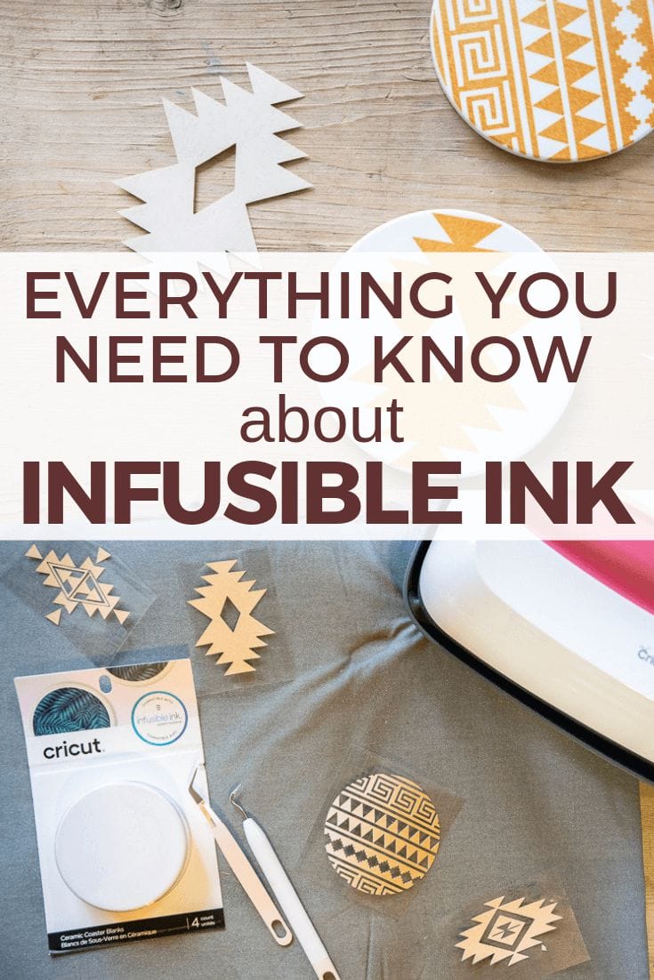 Everything You Need To Know About Cricut Infusible Ink - Tastefully Frugal