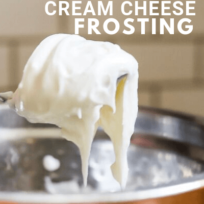 Delicious cream cheese frosting. Make this frosting recipe and use it on cookies, cupcakes, cinnamon rolls and more!