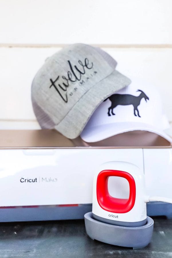 How To Make Hats With Cricut EasyPress 2 - Tastefully Frugal