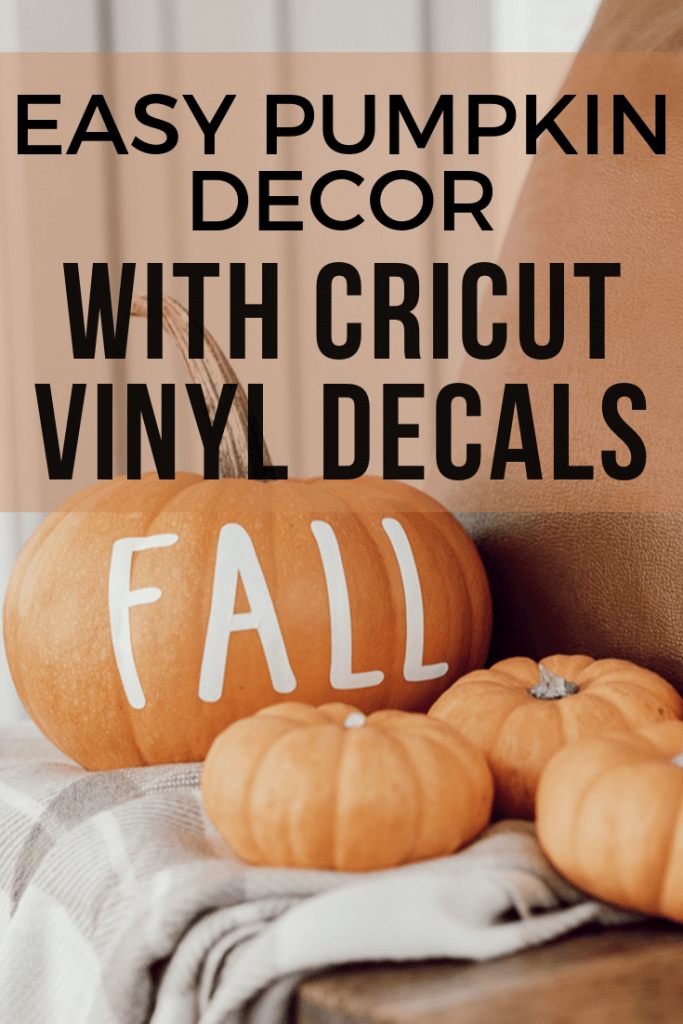 Fall Decor with Cricut