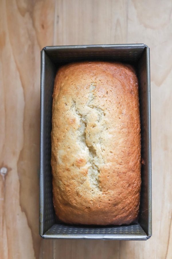 Make the best banana bread recipe! It's right here. This banana bread is easy, dependable, moist, tender, and so delicious! Add some chocolate chips to make it even more decadent!