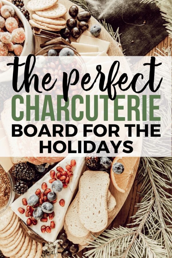 Sweet and savory holiday charcuterie board ideas!  Check these ideas for charcuterie board and take your holidays up a notch!  Use seasonal fruits, pick your favorite meats and cheeses, and add some surprise treats too!