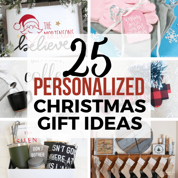 25+ DIY Personalized Holiday Gift Ideas (made with Cricut) - Mom Endeavors