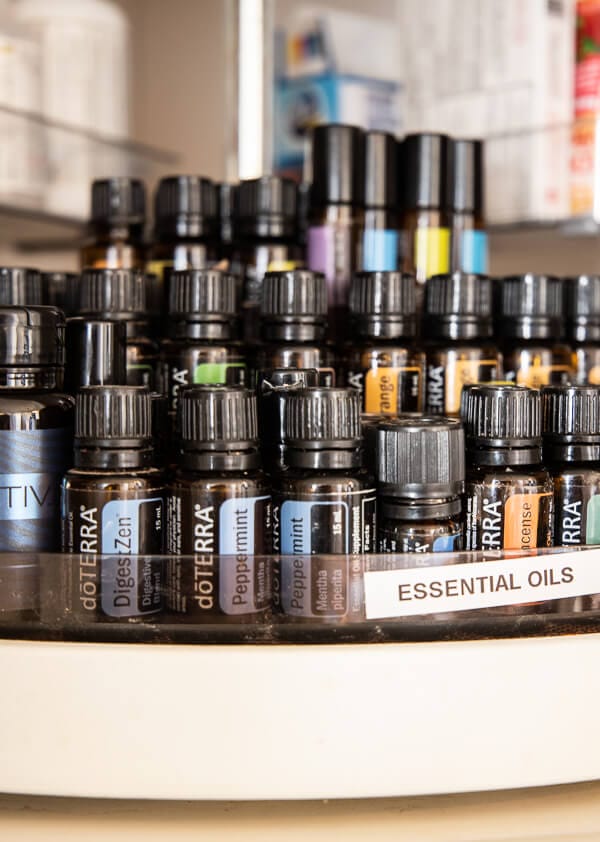 Essential oil storage and organization ideas, tips, and tricks!