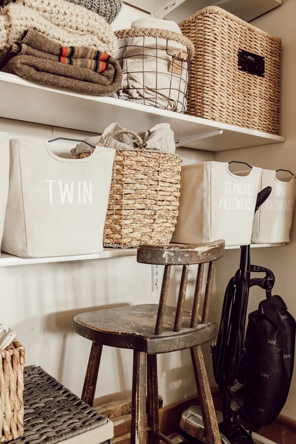 Linen Closet Organization Tips and Tricks - Twelve On Main