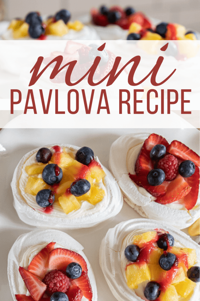 Mini pavlova is such an easy dessert! It is fun to make and so so very delicious! Check out my easy to follow recipe on how to make these little gems.