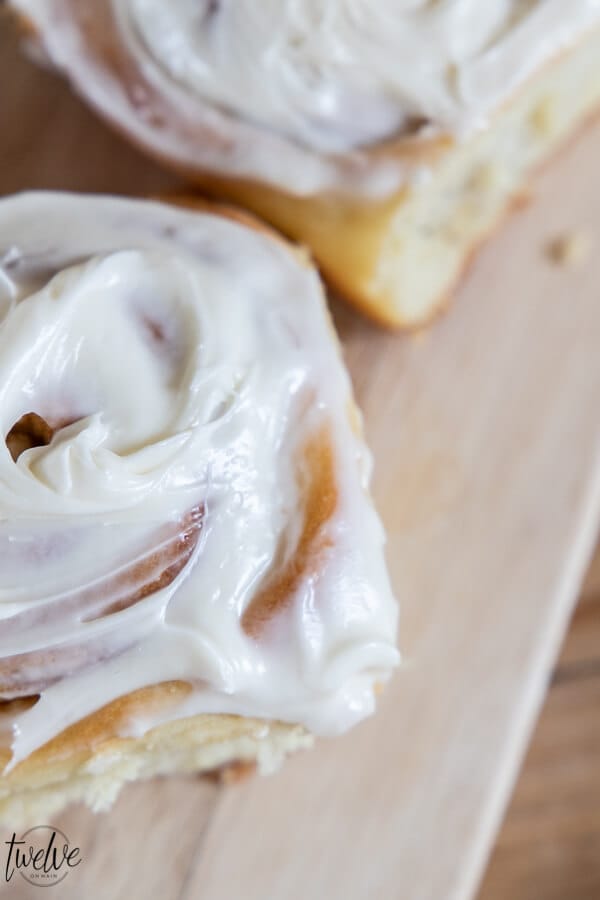 Yummy light and fluffy cinnamon rolls! Make these today, they are so amazing!!