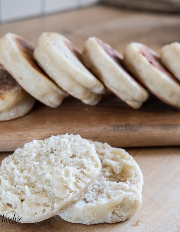 How to successfully make amazing sourdough English muffins with all those nooks and crannies! This recipe has great step by step instructions! And they are so much easier than I thought!