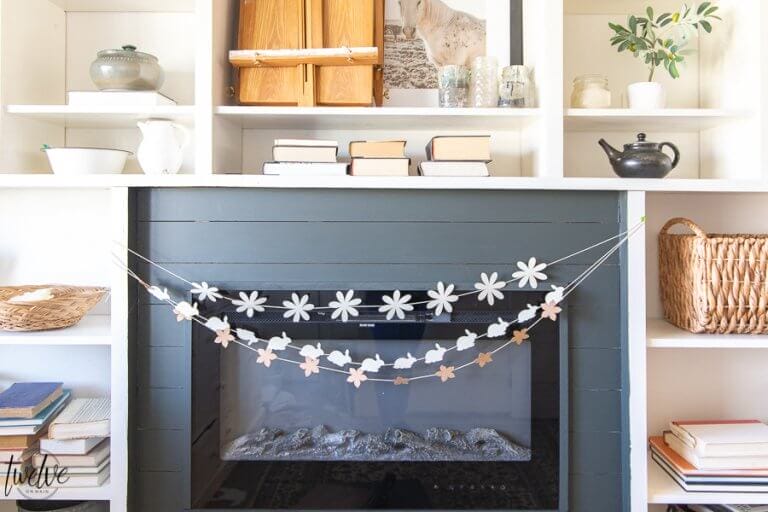 Simple Spring Paper Garland Using The Cricut Maker