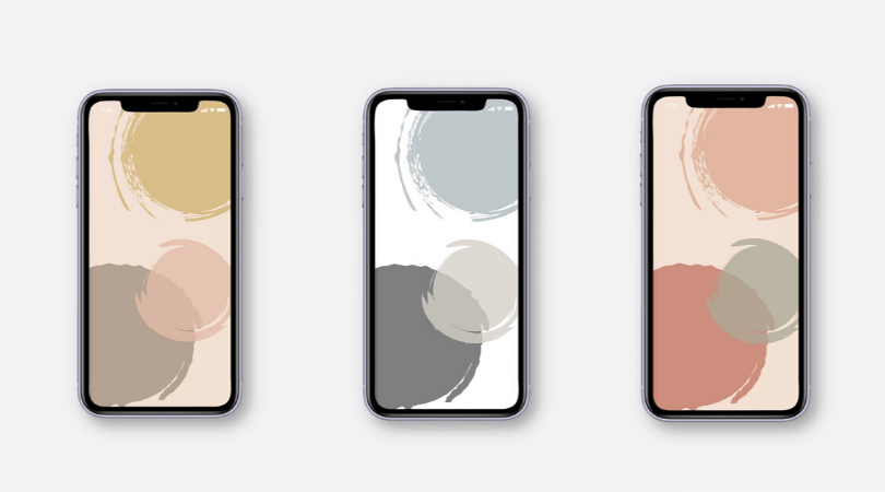 Get these 9 free phone wallpapers and backgrounds! Can be used for iPhones, iPads, and more!  These are stylish and are perfect for customizing your phone!
