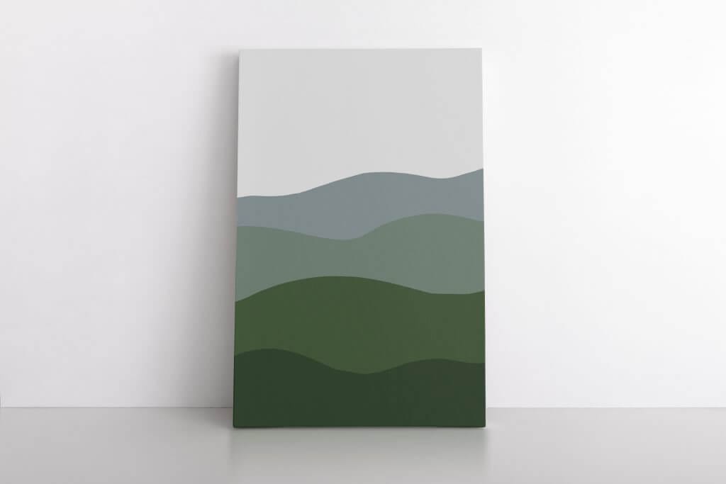 Get this gorgeous abstract landscape art printable! This is the perfect piece of art for your home, in your entry, bedroom, or living space! This can be printed up to 40 inches wide without losing quality. It is a great affordable way to add original and unique artwork to you home!