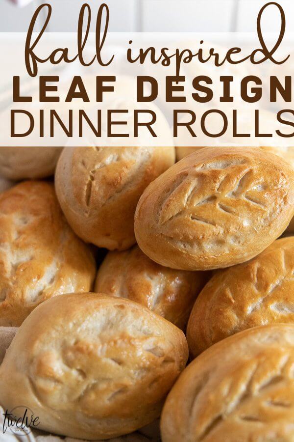 What a fun way to bring fall to your dinner table! Gorgeous dinner rolls with leaf cut designs in them, bringing fall right to your table!