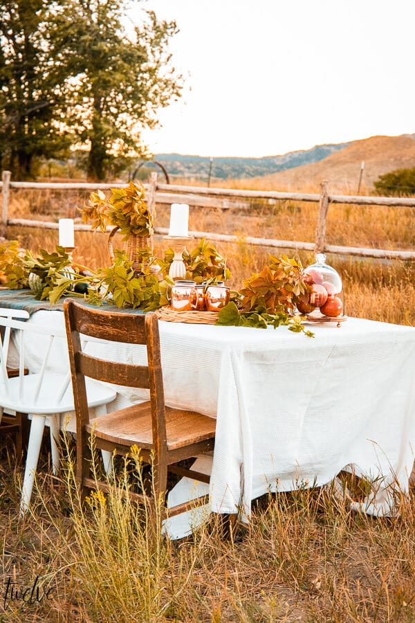 Over 40 gorgeous Thanksgiving tablescape ideas perfect for any home. Be inspired by fall foliage, pumpkins, place cards and more!