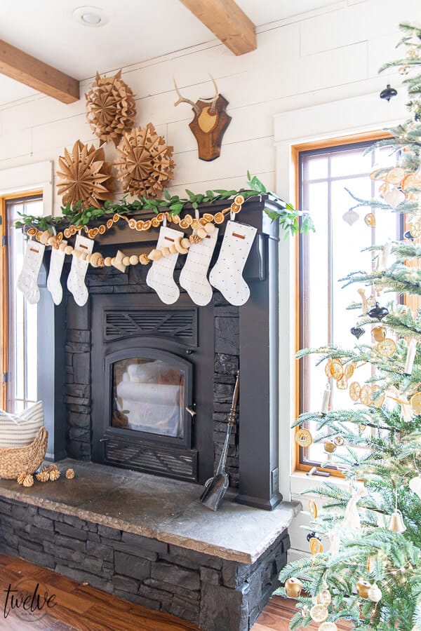 How to paint a stone fireplace with a Wagner paint sprayer.