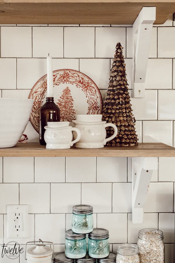 Simple Ideas for Christmas Kitchen Decor - Noting Grace
