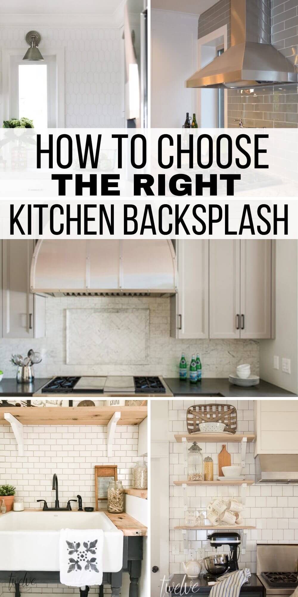 How to Pick the Perfect Back-Splash