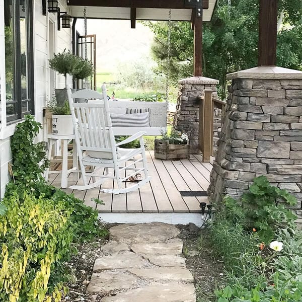 1930s metal porch discount glider