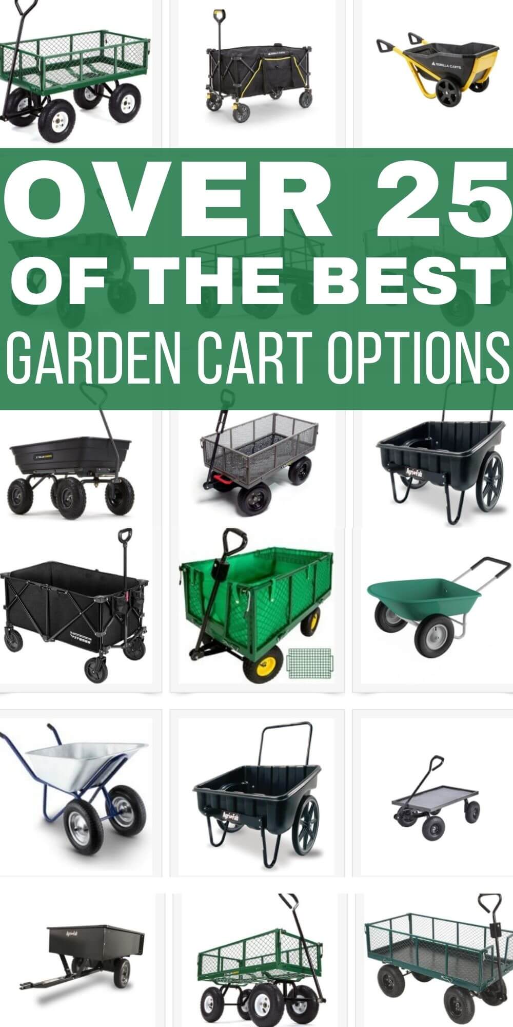 Over 25 of the Best Garden Cart Options for 2021