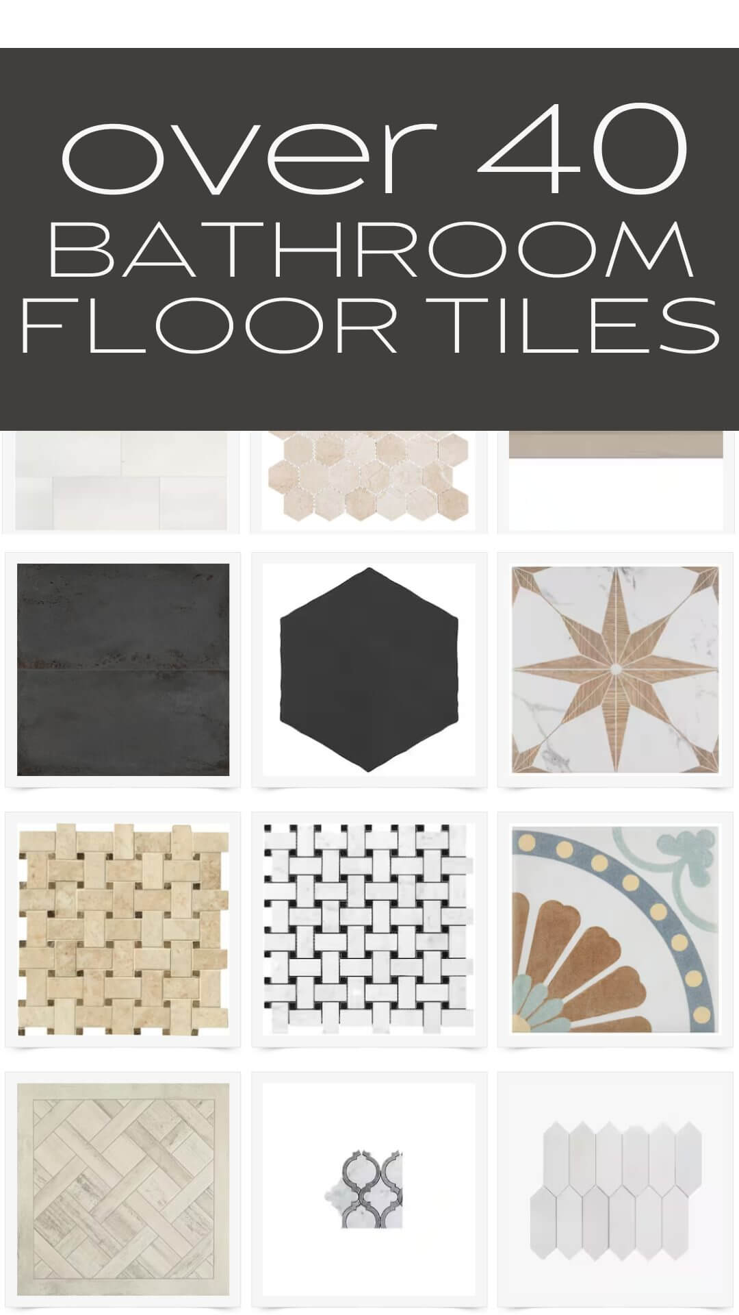 Over 30 Stylish Bathroom Floor Tiles Still Relevant in 2023 - Twelve On ...