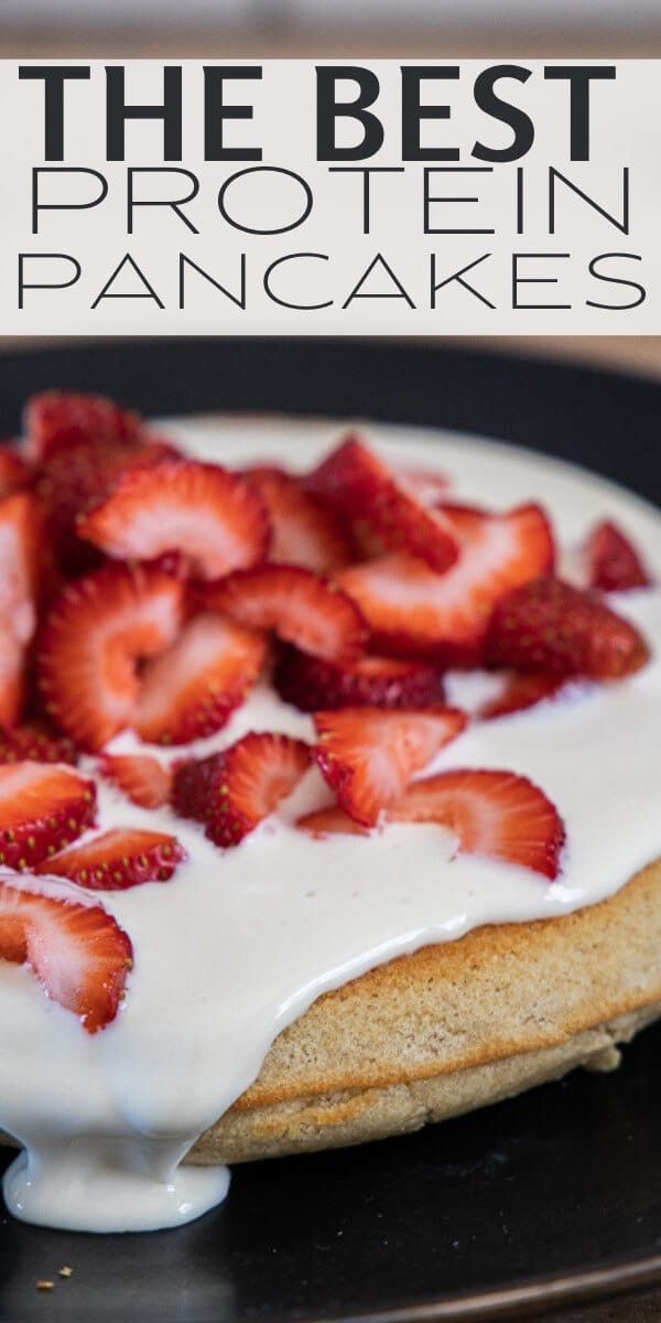 This is the easiest protein pancake recipe, is so versatile and with almost 30 grams pf protein, its keeps you full longer! It is a powerhouse of nutrition with healthy, simple and easy to access ingredients that we all have in our home.