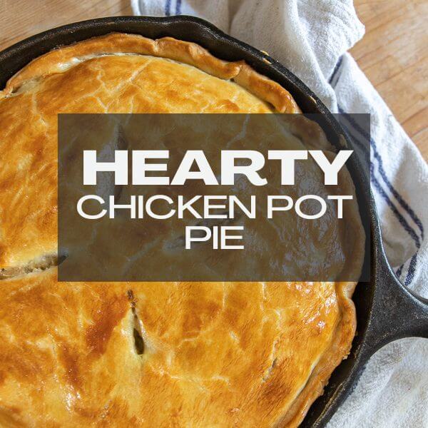 Homemade Chicken Pot Pie From Scratch Recipe ~ Barley & Sage