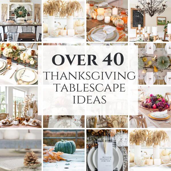 Over 40 Thanksgiving Tablescape Ideas Perfect for Any Home
