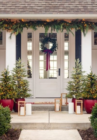 Over 100 Eye Catching Christmas Front Porch Decor Ideas - Twelve On Main