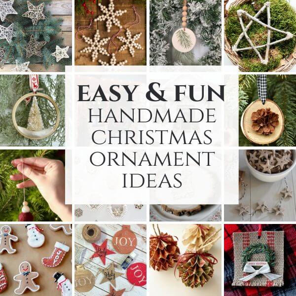 40 Handmade Christmas Ornaments