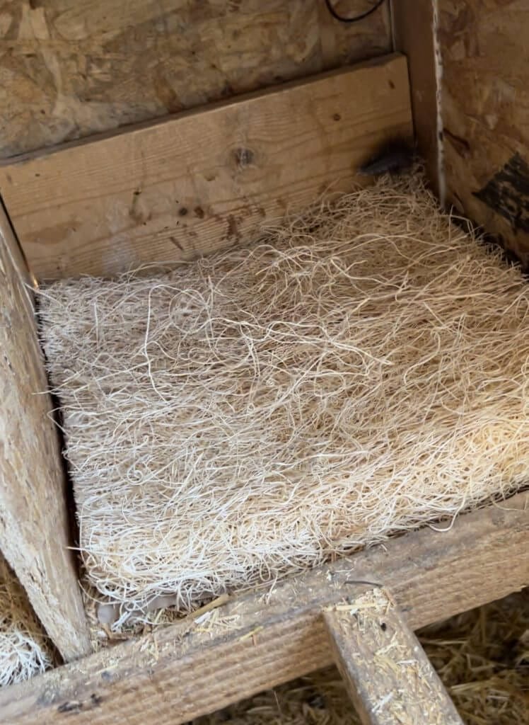 The best chicken nesting box fillers that will protect your eggs, keep your nesting boxes clean, and prevent loss of filler material.