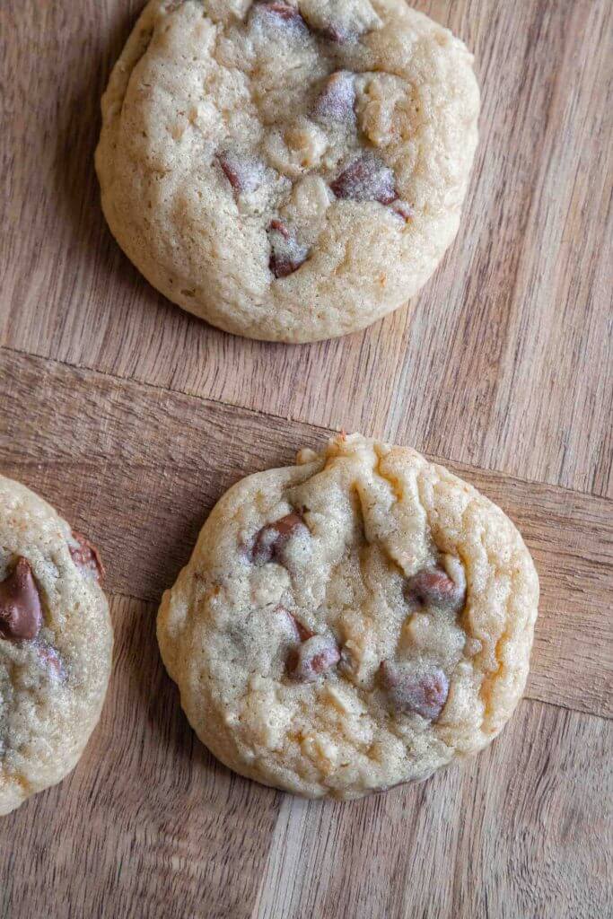 How to make amazing soft and gooey sourdough chocolate chip cookies using your sourdough discard. These cookies are amazing!