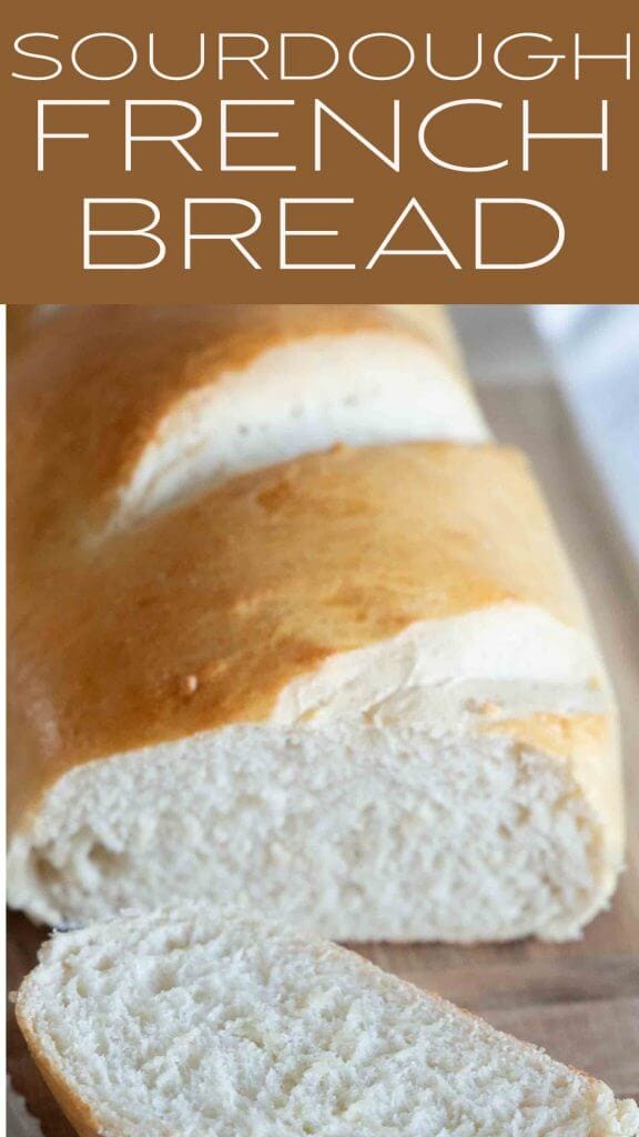 How to make amazing sourdough French bread using an active starter or sourdough discard. This bread is amazing and can be made in no time.