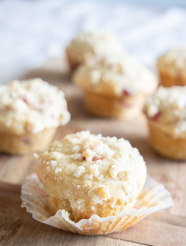 Make these amazing strawberry muffins with cream cheese filling. These cheesecake strawberry muffins are sweet tender with a creamy center.