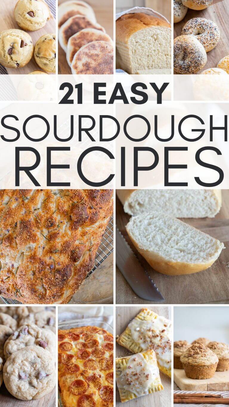 21 Sourdough Recipes to Start Your Sourdough Journey