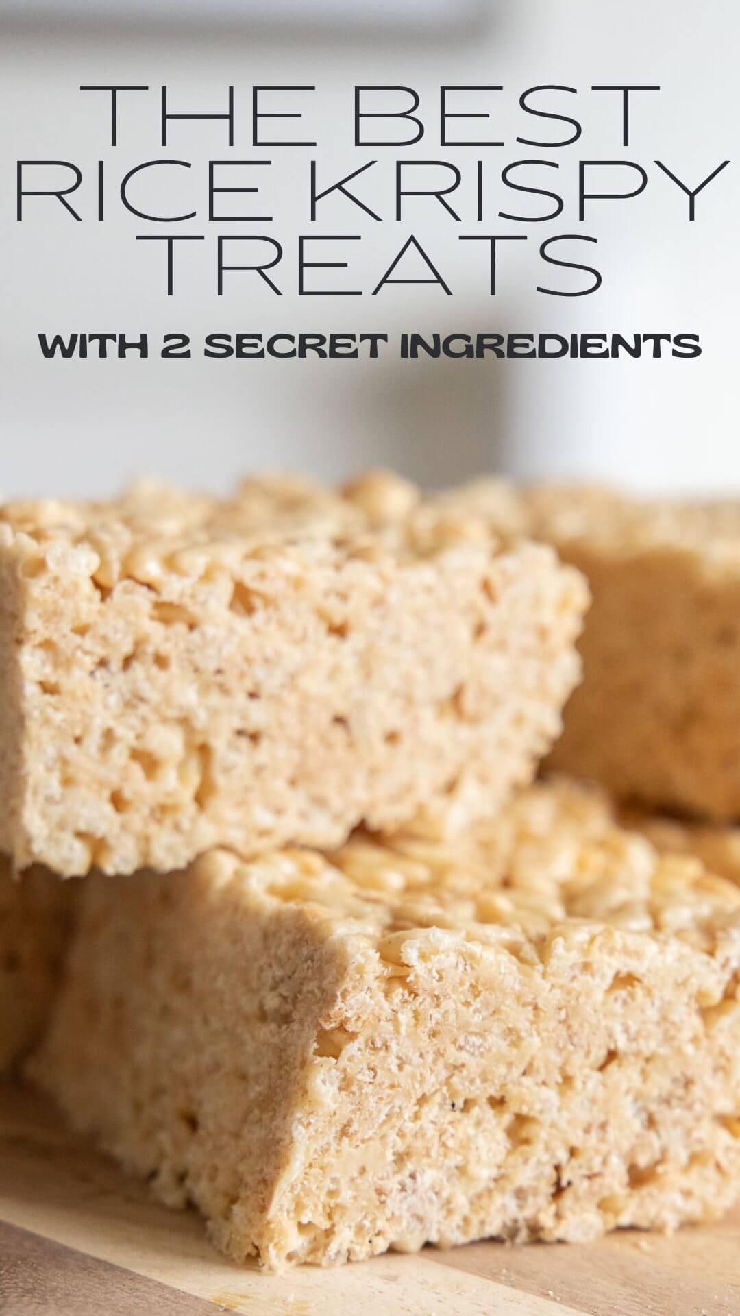  These are the ultimate rice crispy treats! With a couple ingredients you wouldn't think of, they make regular rice krispy treats more delectable and elevate a simple treat!