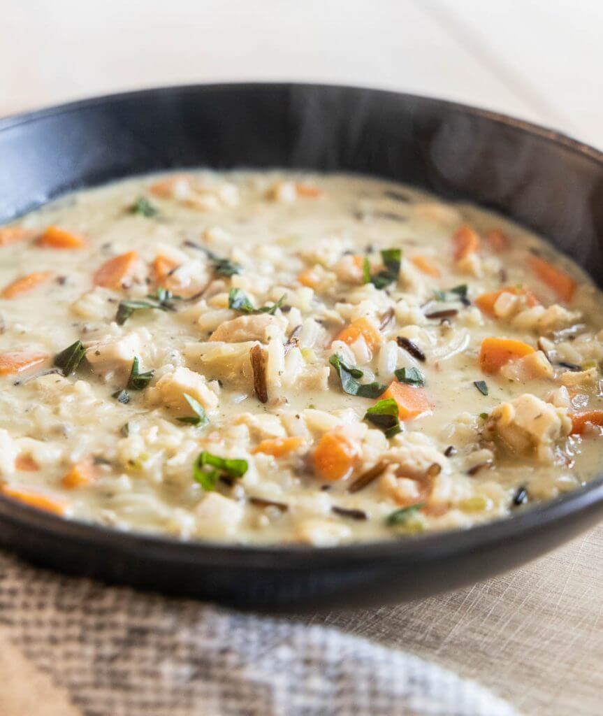 Creamy Chicken Rice Soup Recipe: How to Make It