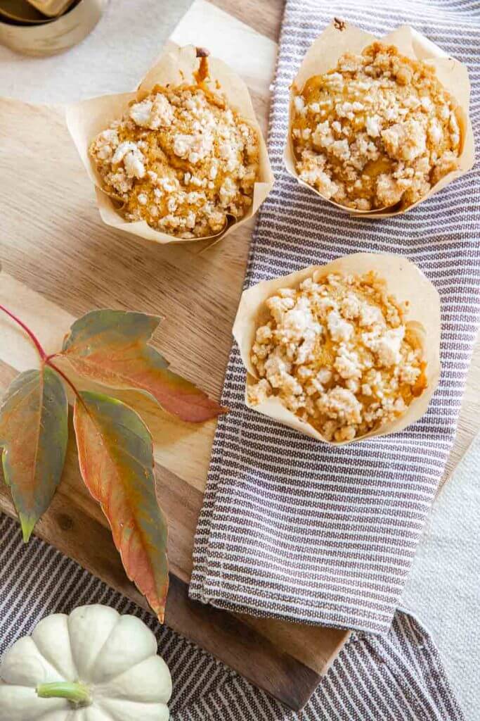 Make these easy sourdough pumpkin muffins with your sourdough discard. They are easy to make, tender, and taste amazing!