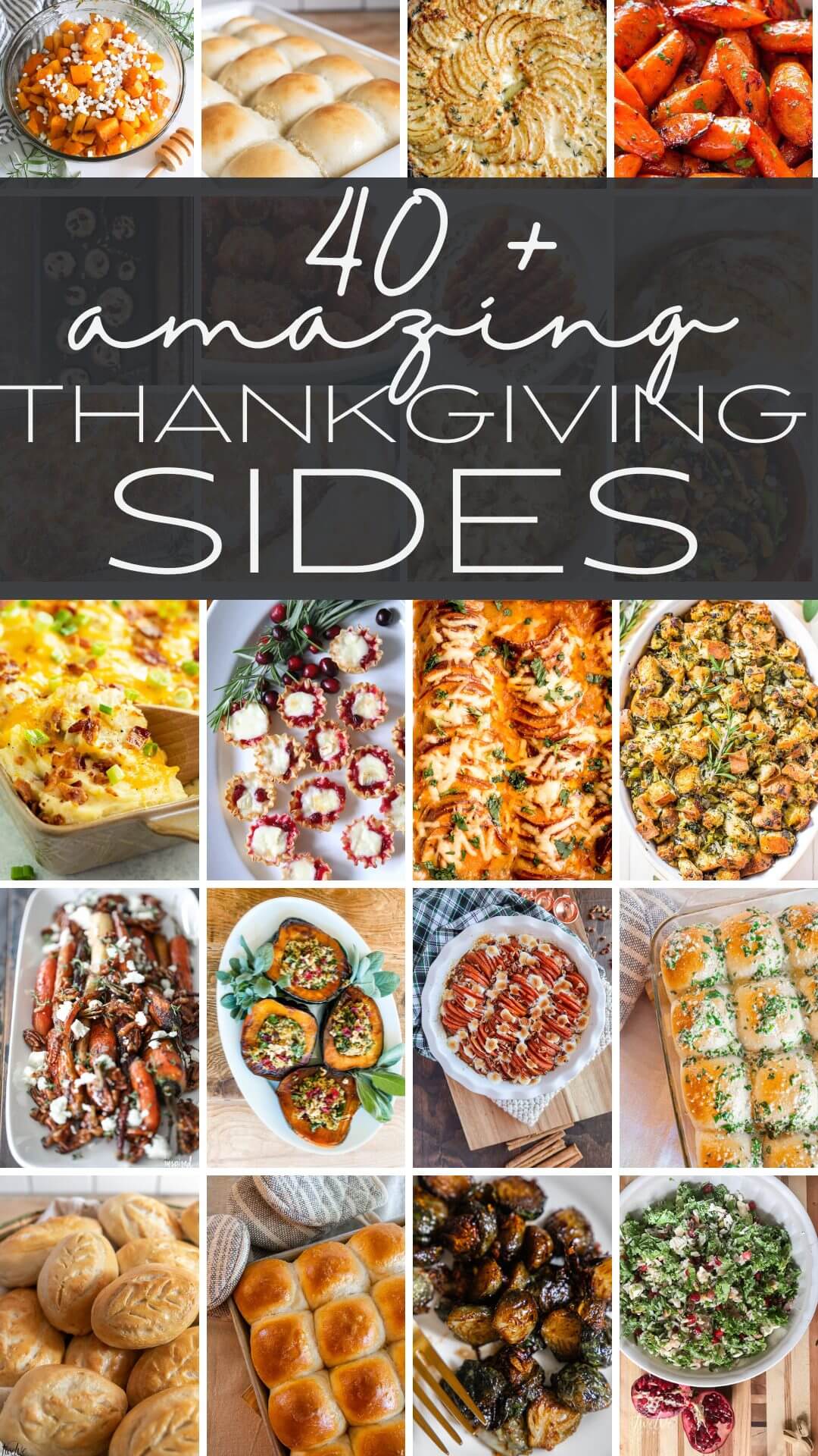 Over 45 amazingly easy Thanksgiving side dishes perfect for your next Thanksgiving celebration. Make sure to try these recipes!