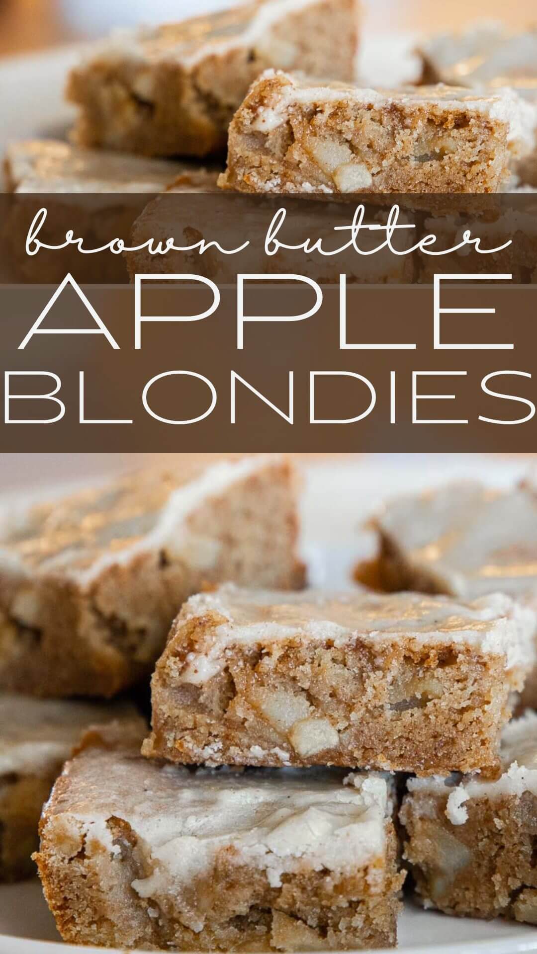 These brown butter apple blondies are an incredible treat you need to try. They are nutty and have a caramel/toffee flavor with tender apples.