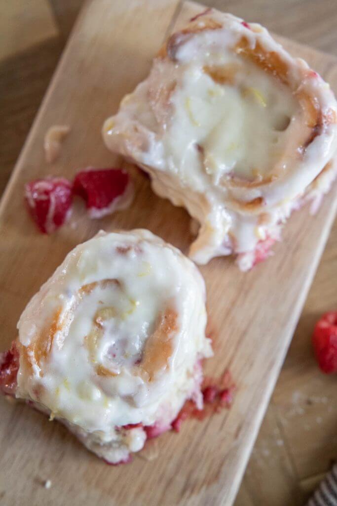 These incredible raspberry sourdough sweet rolls are a great way to use your sourdough discard and make something truly amazing!
