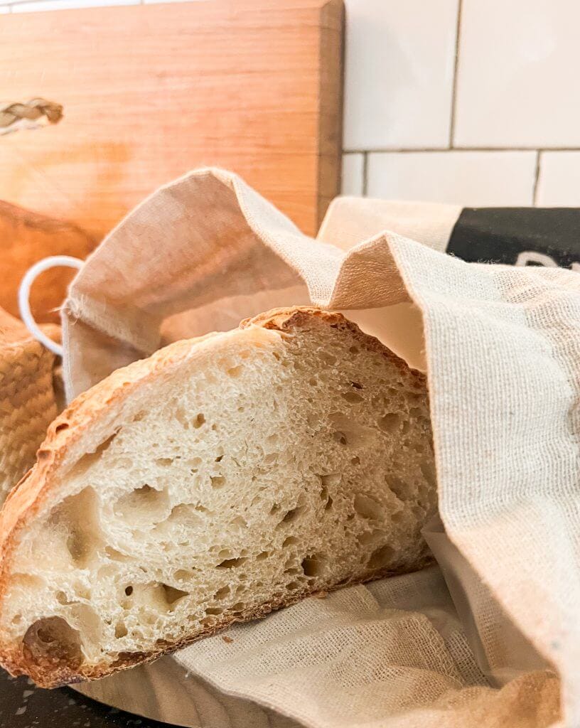 How to store sourdough bread to keep it fresh and flavorful. See how many great options there are to store bread and keep it fresh. you can use bread bags, bread boxes, containers, beeswax wraps and more!