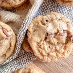 Brown Butter Sourdough Discard Chocolate Chip Cookies